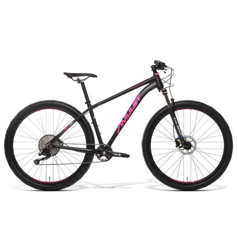 Horské kolo Amulet Night Cat 3.0 SH black matt/pink