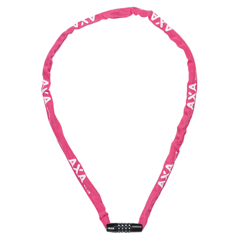 Zámek AXA Řetězový Rigid RCC 120cm růžový