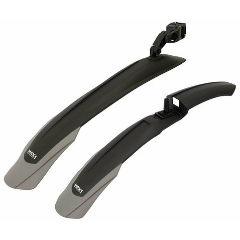 Blatníky set MAX1 Evolution 26"-29" černo/šedé