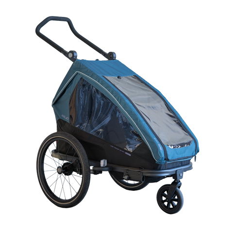 Dětský vozík XLC MONO T 20" petrolejová/fialová/antracit