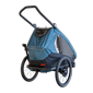 Dětský vozík XLC MONO T 20" petrolejová/fialová/antracit zezadu
