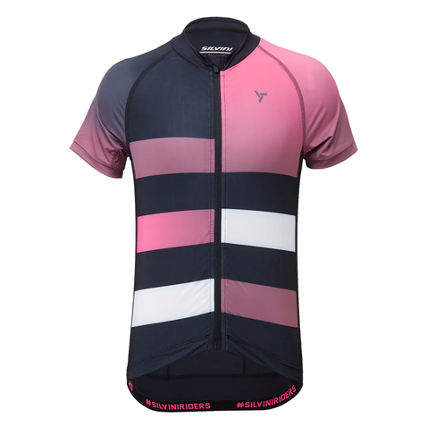 Dres dětský Silvini Mazzani black-fuchsia