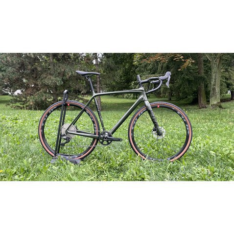 Gravel kolo Massi TEAM GR GRX 1×11 Dark Green / Black Glossy