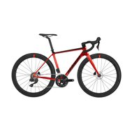 Silniční kolo Massi TEAM RACE CARBON 105 Di2 DB X-Tech Red / Black Glossy vel. 50