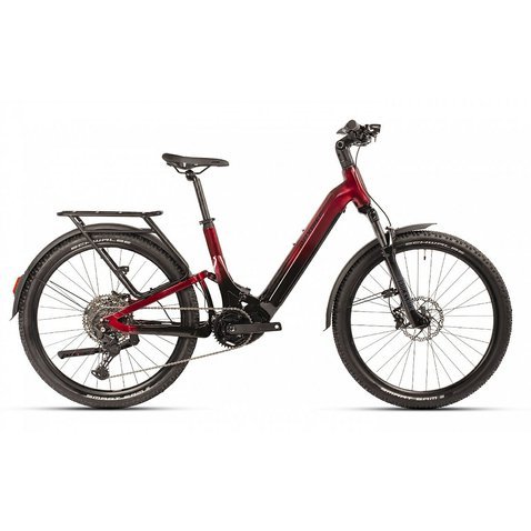 Elektrokolo Maxbike SAGA pearl red