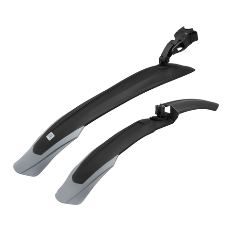 Blatník FORCE WARD, 24"- 29" plast, černo-šedé