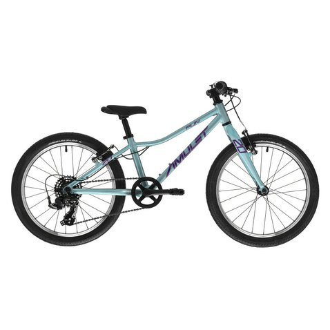 Dětské kolo Amulet 20 Fun SH, celeste blue/purple