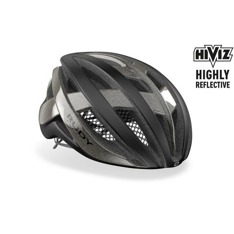 Cyklistická přilba Rudy Project VENGER HiViz reflective gun