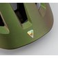 Cyklistická přilba VOLA GRAVIS MTB green metallic kšilt