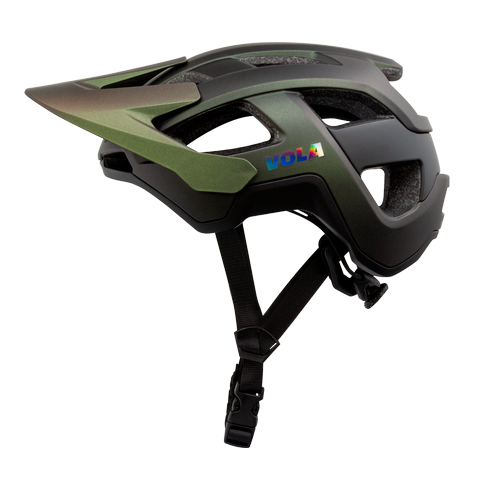 Cyklistická přilba VOLA GRAVIS MTB green metallic